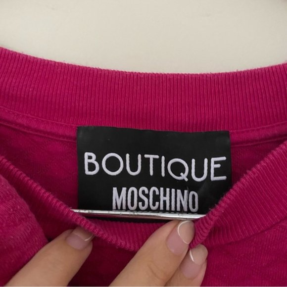 BOUTIQUE MOSCHINO Pink Bowtique Sweatshirt - Picture 4 of 13